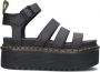 Dr. Martens Stijlvolle en comfortabele platte sandalen voor vrouwen Black Dames - Thumbnail 1