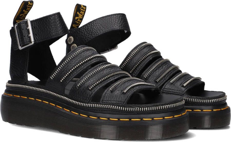 Dr Martens Zwarte Sandalen Clarissa Ii Quad