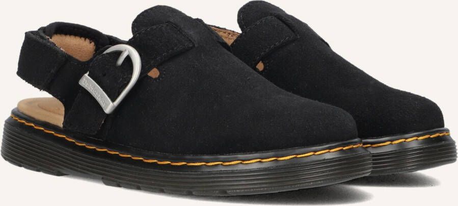 Dr. Martens Klompen Jorgie J Mule Black Bronx Suede