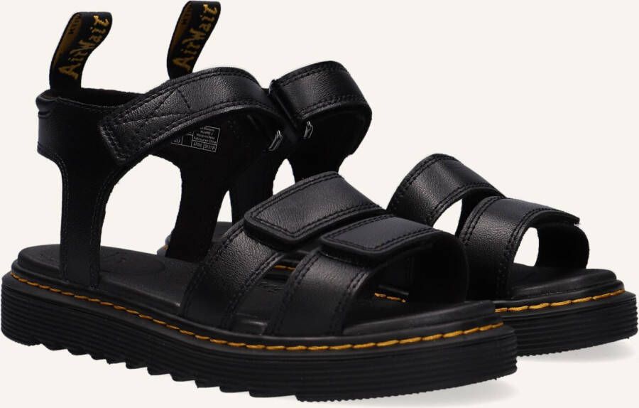 Dr. Martens Klaire J Black T Lamper leren sandalen zwart Meisjes Leer Effen 32