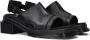 DR MARTENS Zwarte Sandalen Maybole Open Toe Black - Thumbnail 1