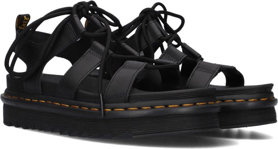 DR MARTENS Zwarte Sandalen Nartilla