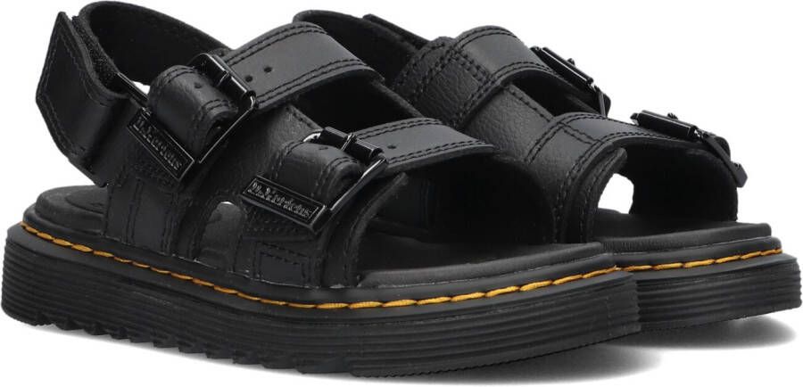 Dr. Martens Varel leren sandalen zwart Leer Effen 33