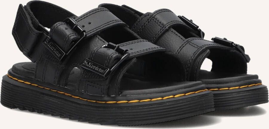 Dr. Martens Varel leren sandalen zwart Leer Effen 33