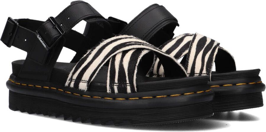 Dr. Martens Zwarte Sandalen Klassiek Ontwerp Black Dames