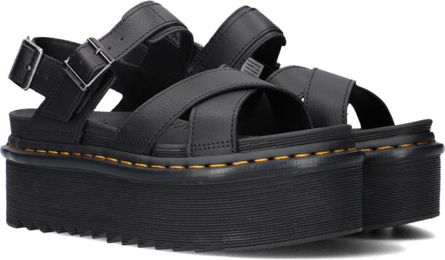 Dr Martens Zwarte Sandalen Voss Ii Quad