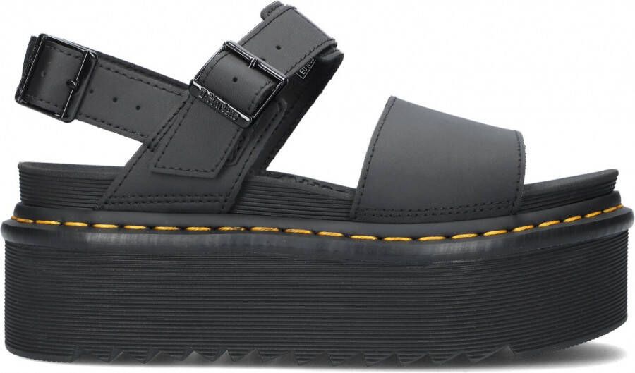 Dr Martens Zwarte Sandalen Voss Quad