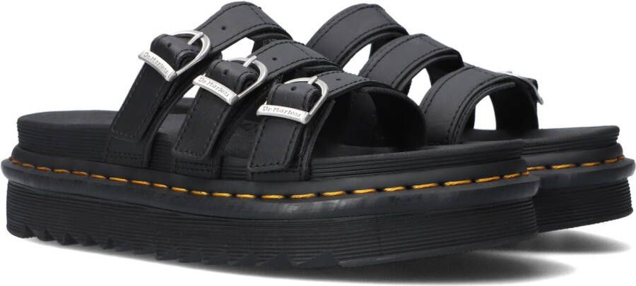 Dr Martens Zwarte Slippers Blair Slide