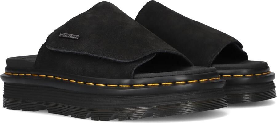 Dr. Martens Slippers ZebZag Slide Black EH Suede
