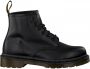 Dr. Martens Zwarte leren gevechtslaars met ritszak en 6 cm platform Black - Thumbnail 1