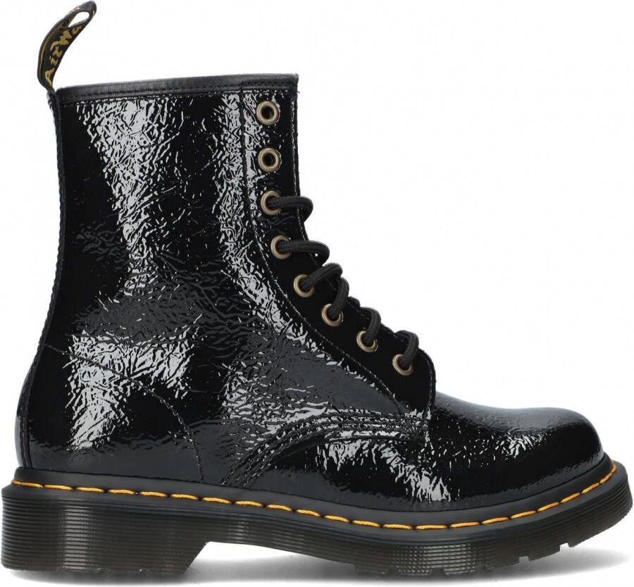 Dr. Martens Zwarte Enkellaarsjes voor Dames Model 1460 Iced BN Zwart Dames
