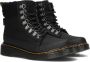 DR MARTENS Zwarte Boots 1460 Collar K - Thumbnail 1