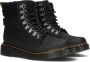 DR MARTENS Zwarte Veterboots 1460 Collar K - Thumbnail 1