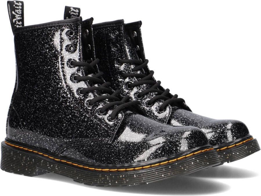 Dr Martens Dr. Martens 1460 BLACK COSMIC GLITTER Kinderen Half hoog Kleur Zwart