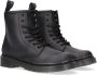 Dr Martens 1460 Serena Mono Black Boots biker-boots - Thumbnail 1