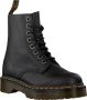 Dr Martens Dr. Martens 1460 PASCAL BEX BLACK PISA Volwassenen VeterlaarzenHalf hoge schoenen Kleur Zwart - Thumbnail 1