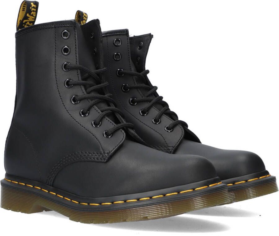Dr Martens Dr. Martens 1460 PASCAL BLACK VIRGINIA Volwassenen  VeterlaarzenHalf hoge schoenen Kleur Zwart - Schoenen.nl