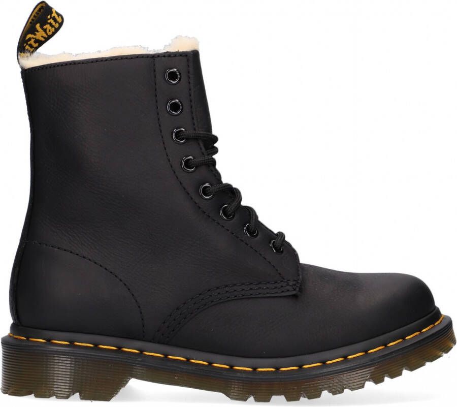 Dr. Martens 1460 SERENA Hoge sneakersVeterbootsDames veterschoenenDames sneakersHalf-hoge schoenen Zwart