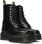 Dr. Martens Zwarte Gepolijste Gladde Enkellaarzen Black Dames - Thumbnail 1