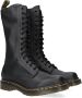 Dr martens 1B99 Quad hoge laars van zacht leer Zwart Leer Hoge laarzen Dames - Thumbnail 1