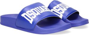 Dsquared2 Kid Slide Slippers Jongens Blauw