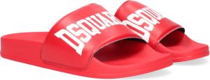 Dsquared2 Kid Slide Slippers Jongens Rood
