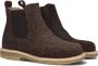 Du Loua Du Cos Chelsea boots Enkellaarsjes Meisjes Kids Bruin - Thumbnail 1