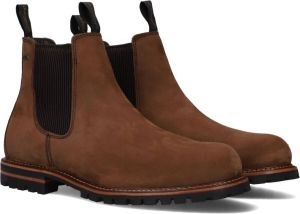 Bruin Tinten Offaly Chelsea boots Enkellaarsjes Heren Bruin
