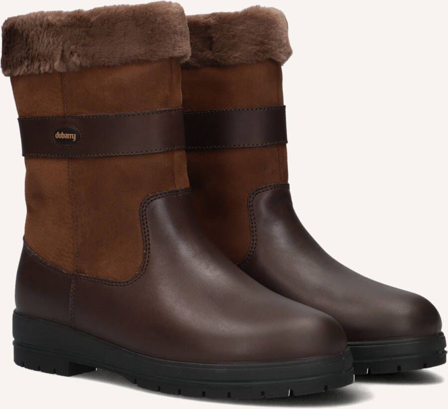 Dubarry Enkellaarsjes Female Outdoor Snowboots Damesschoenen Nubuck Foxrock Bruin