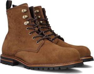 Bruin Tinten Laois Veterboots Laarzen Met Veters Heren Bruin