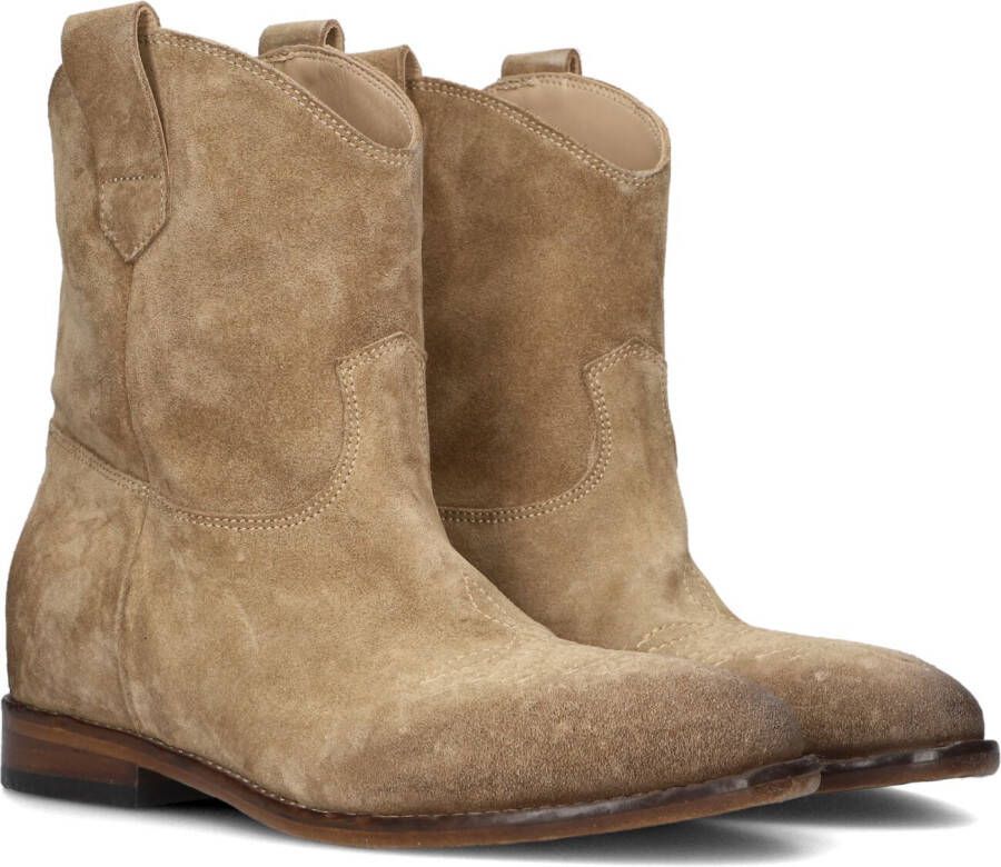 ELENA IACHI Cowboylaarzen Dames A5676 Maat: 37 Materiaal: Suède Kleur: Bruin