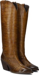 City Western bruin Tinten E2521 Cowboylaarzen Western Laarzen Dames Cognac