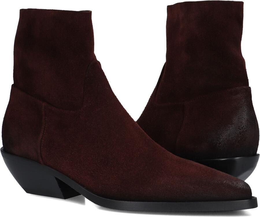 Unisa Dames Pumps Damesschoenen Suède Kitten heel hoogte 5 cm Jamal sue Midden bruin - Foto 12