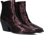 ELENA IACHI Cowboylaarzen Dames E2040 Maat: 41 Materiaal: Leer Kleur: Rood - Thumbnail 1