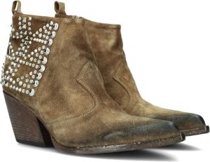 Elena Iachi E3392 Cowboylaarzen Western Laarzen Dames Taupe
