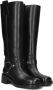 ELENA IACHI Hoge Laarzen Dames A5603 Maat: 39 5 Materiaal: Leer Kleur: Zwart - Thumbnail 1