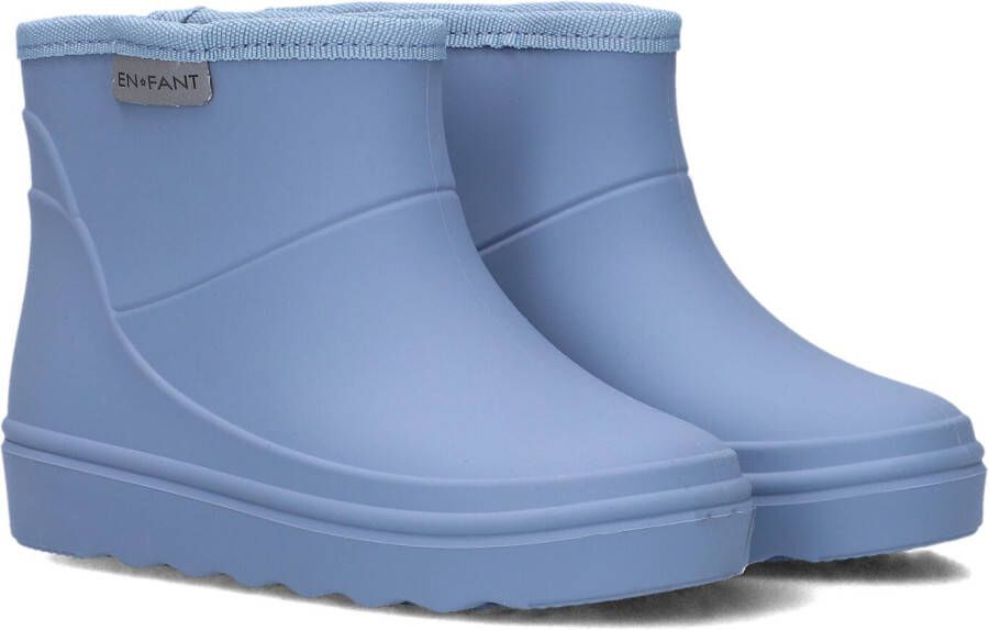 Enfant Rain Boot Short Solid Laarzen Rubber Meisjes Blauw