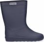 Enfant Blauwe Regenlaarzen Rubber Rain Boot Solid - Thumbnail 3