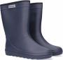 Enfant Blauwe Regenlaarzen Rubber Rain Boot Solid - Thumbnail 1