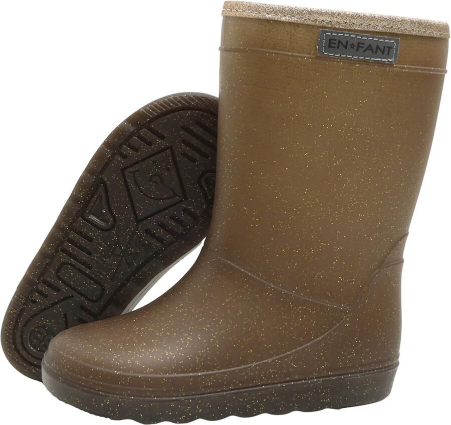 ENFANT Bruine Laarzen Thermo Boots Glitter - Foto 2