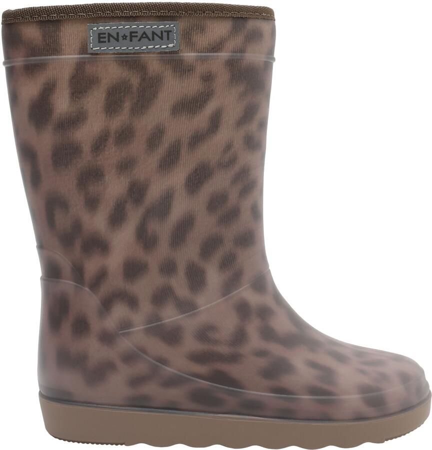 ENFANT Bruine Laarzen Thermo Boots Print