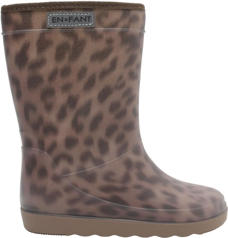 ENFANT Bruine Laarzen Thermo Boots Print