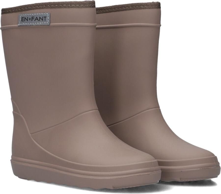 ENFANT Bruine Laarzen Thermo Boots Solid