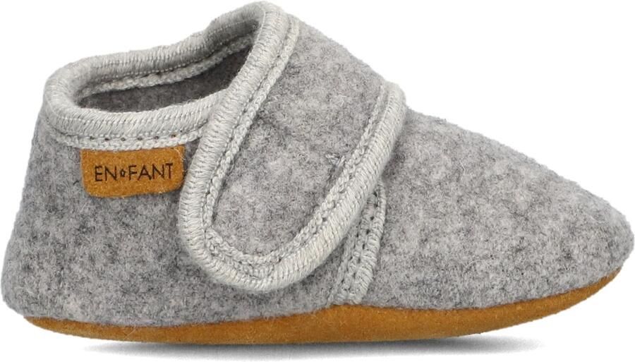 En Fant Pantoffels voor baby's Wol Grijs Gemeleerd -22EU - Foto 3