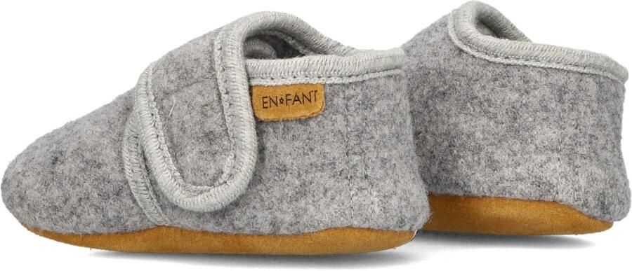 En Fant Pantoffels voor baby's Wol Grijs Gemeleerd -22EU - Foto 5