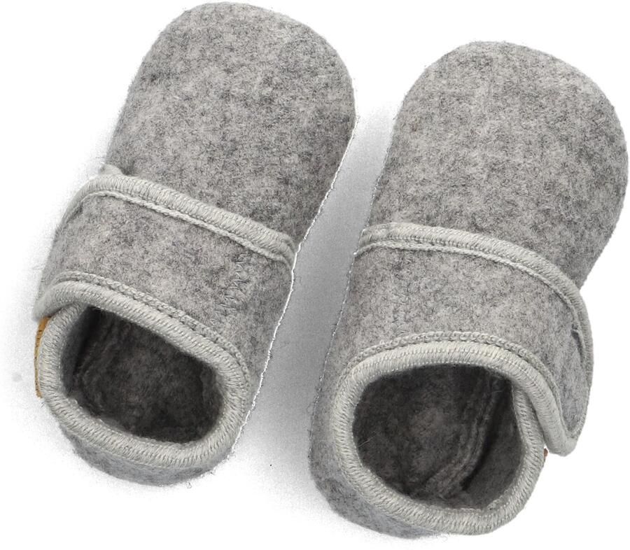 En Fant Pantoffels voor baby's Wol Grijs Gemeleerd -22EU - Foto 2