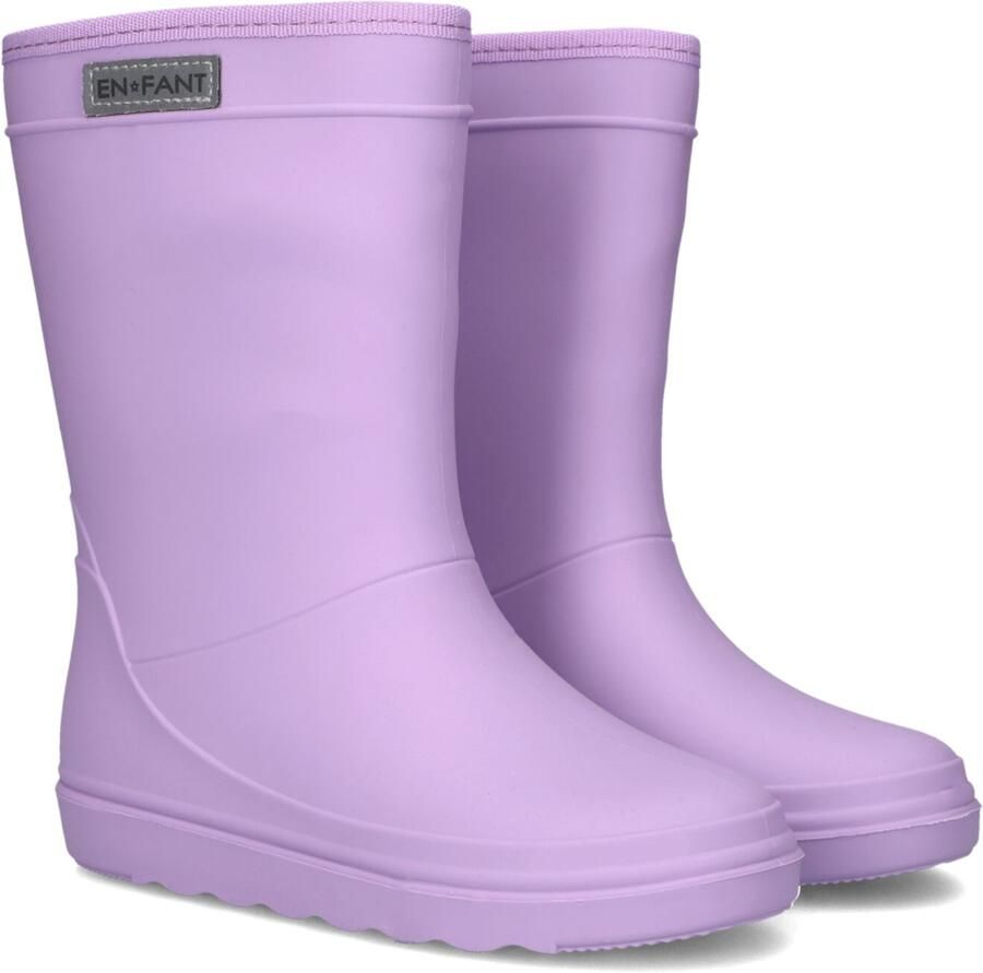 ENFANT Paarse Laarzen Rain Boots Solid