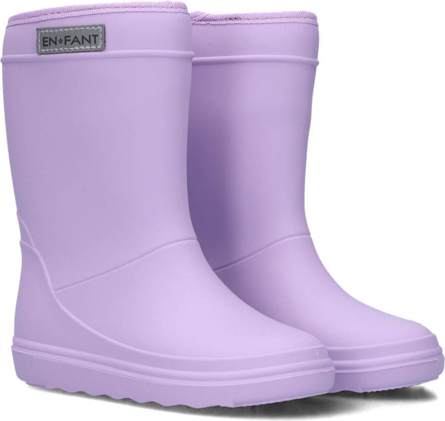 ENFANT Paarse Laarzen Thermo Boots Solid