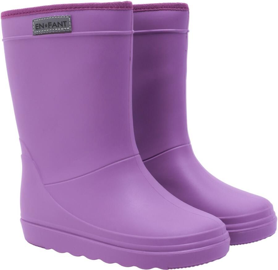 ENFANT Paarse Laarzen Thermo Boots Solid