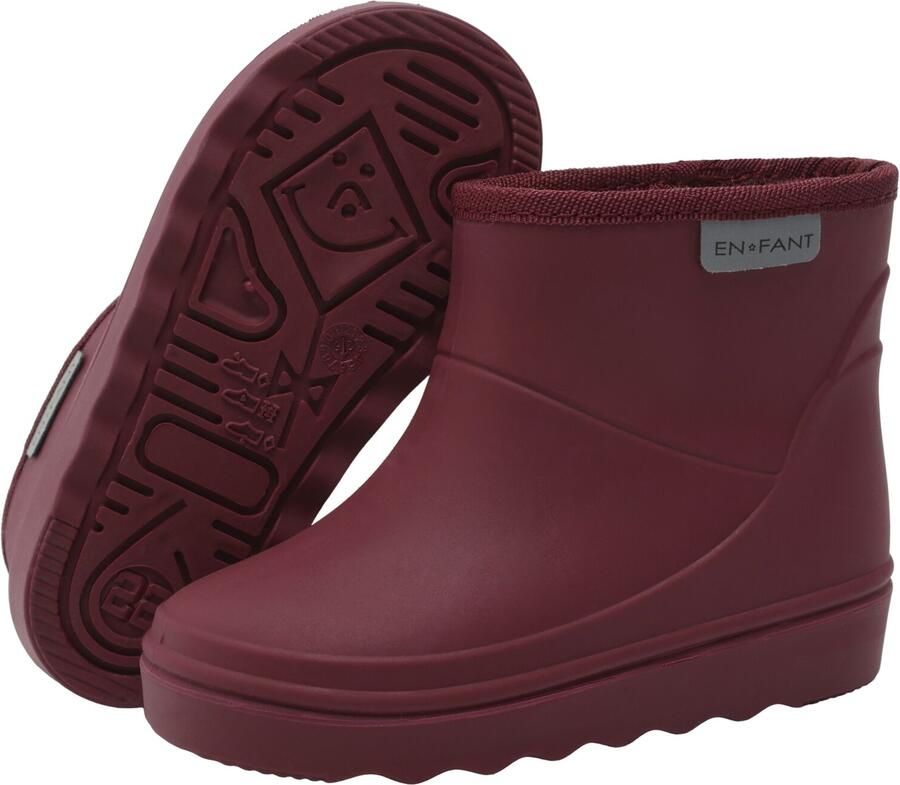 ENFANT Rode Laarzen Thermo Boots Short